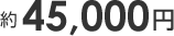 約45,000円